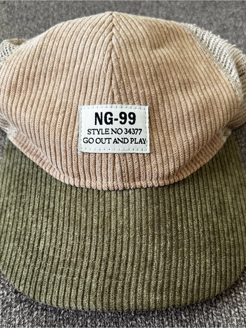 NG-99 Go Out And Play Trucker Hat Adult Adjustable